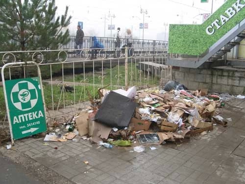 Последние дни кучи мусора на Вокзальной?