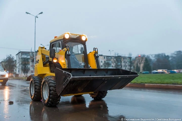 Зимний субботник в начале весны