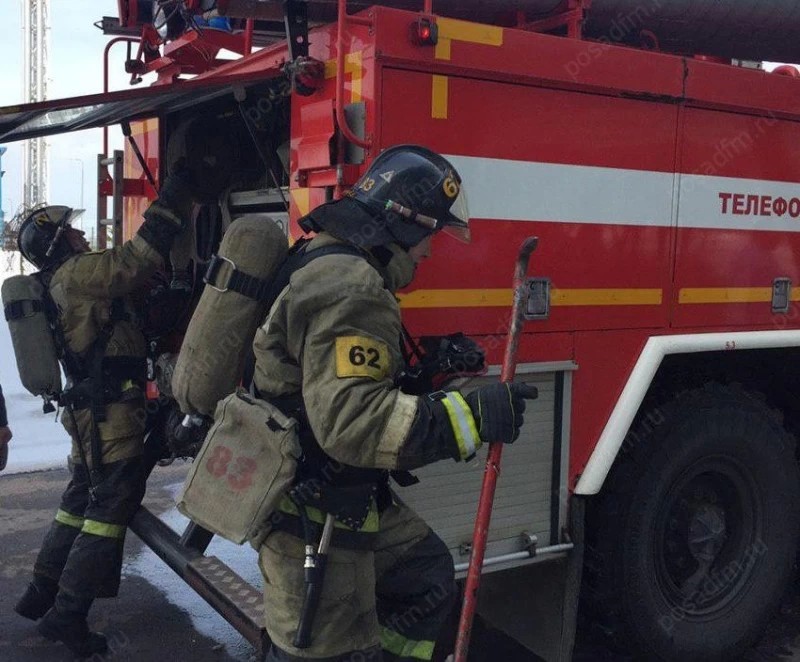 Три человека пострадали при пожаре в Сергиево-Посадском округе