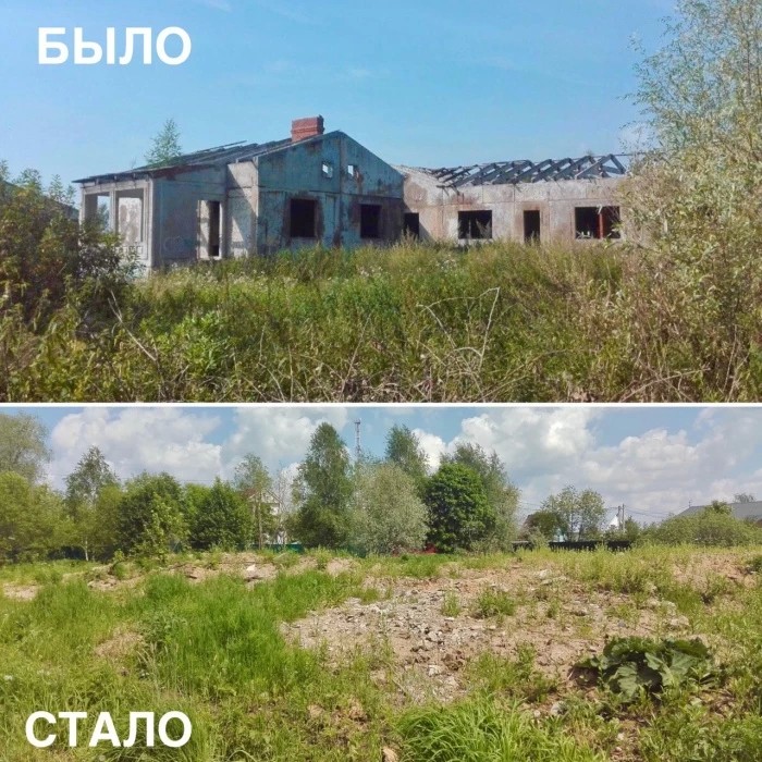 Недостроенное здание снесено в Сергиево-Посадском округе