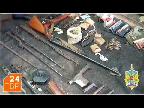 Арсенал оружия изъяли полицейские в Сергиевом Посаде