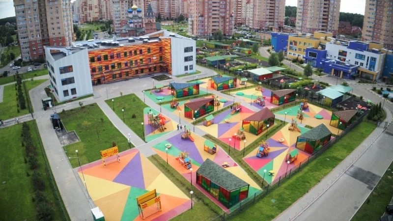 В Московской области с начала года построили почти 40 социальных объектов