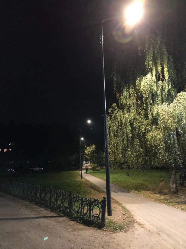 Более 1000 новых светильников установили в Сергиево-Посадского округе в 2019 году по программе   «Светлый город»