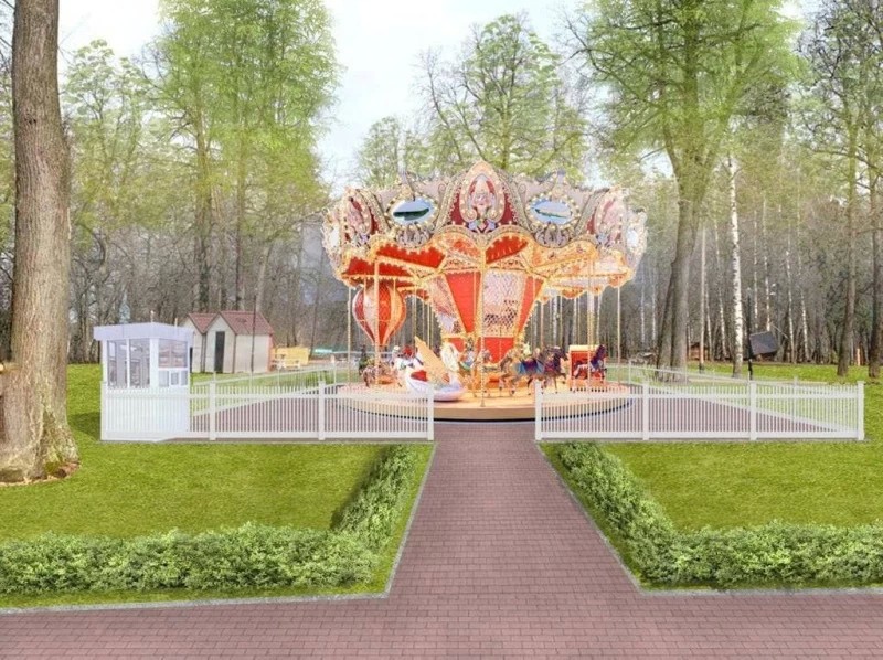 Новая карусель появится в парке "Скитские пруды"