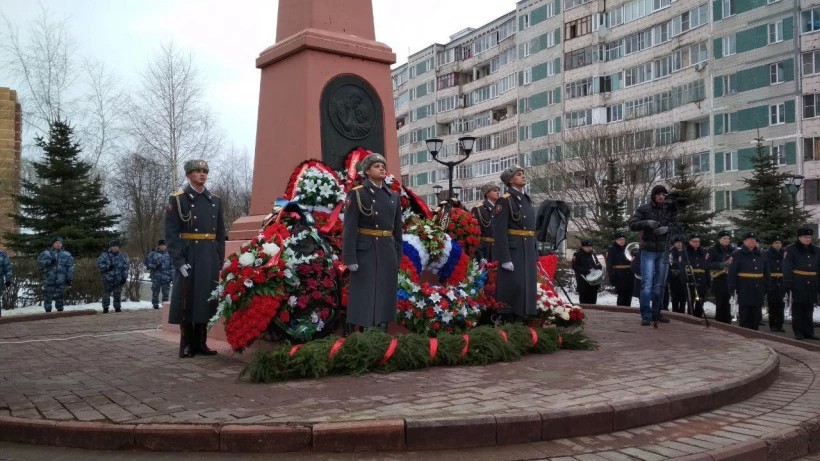 В Сергиевом Посаде почтили память павших сотрудников ОМОН