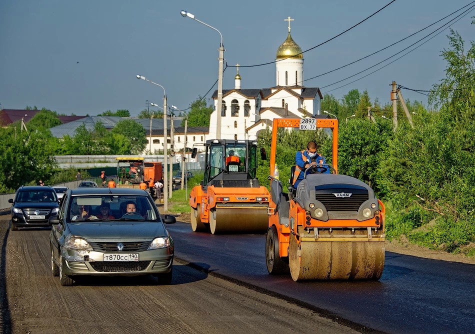 Пограничную асфальтируют