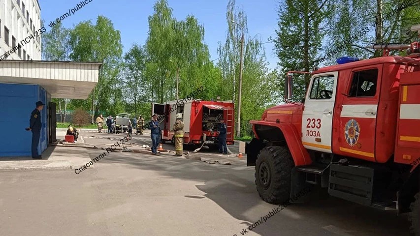 В Сергиевом Посаде провели пожарные учения в школе