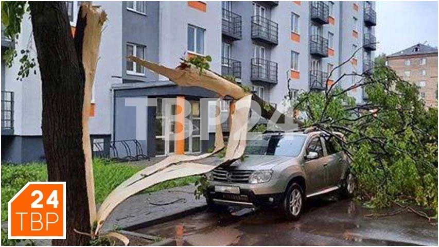 Ураган прошёл в Сергиевом Посаде (фоторепортаж)