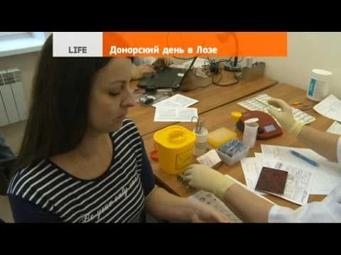 Донорский день в Лозе