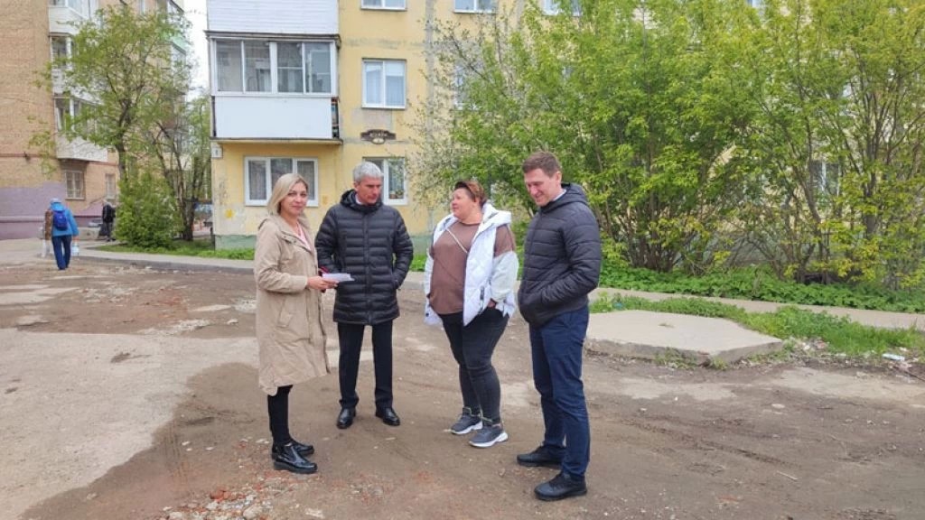 Парковка у ТД «Юбилей» на Новоугличском шоссе приведена в порядок